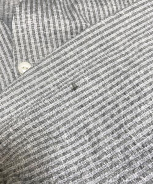 Needles（ニードルズ）Needles (ニードルズ) V NECK CARDIGAN - C/PE SUCKER JERSEY グレー サイズ:Mの古着・服飾アイテム