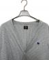 Needles (ニードルズ) V NECK CARDIGAN - C/PE SUCKER JERSEY グレー サイズ:M：13000円