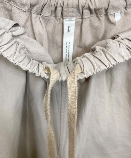holk（ホーク）holk (ホーク) ハーフパンツ ベージュ サイズ:表記なしの古着・服飾アイテム