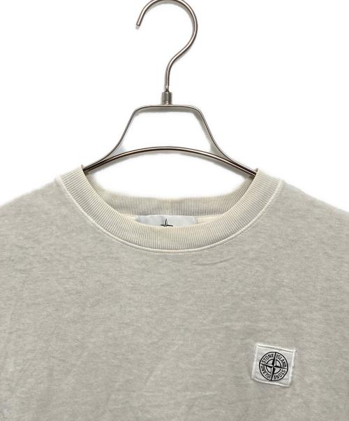 STONE ISLAND（ストーンアイランド）STONE ISLAND (ストーンアイランド) Tシャツ ベージュ サイズ:Mの古着・服飾アイテム