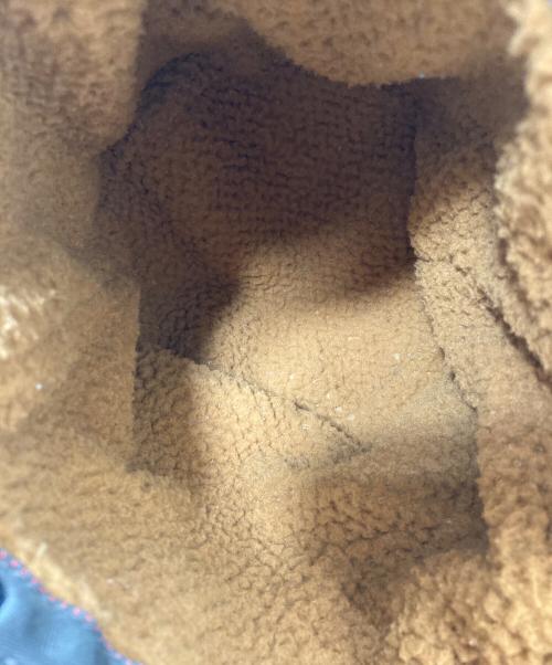 BRIEFING（ブリーフィング）BRIEFING (ブリーフィング) 2WAY DUAL DRAWSTRING POUCH BOA ブラウンの古着・服飾アイテム
