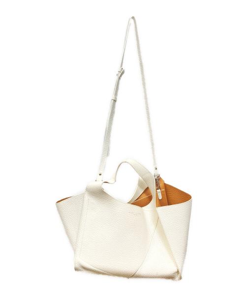 GIANNI CHIARINI（ジャンニ キアリーニ）GIANNI CHIARINI (ジャンニ キアリーニ) ユーフォリアトートバッグ ホワイトの古着・服飾アイテム