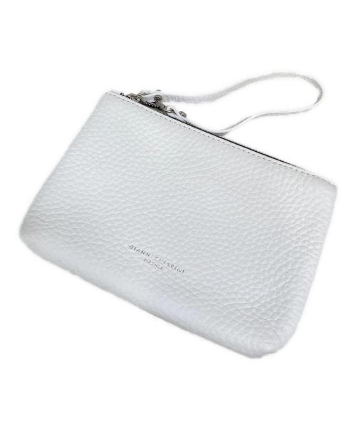GIANNI CHIARINI（ジャンニ キアリーニ）GIANNI CHIARINI (ジャンニ キアリーニ) ユーフォリアトートバッグ ホワイトの古着・服飾アイテム