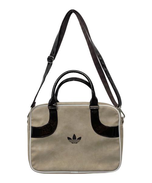 adidas Originals（アディダスオリジナル）adidas originals (アディダスオリジナル) ミディアム エアライアーバッグ ブラウンの古着・服飾アイテム