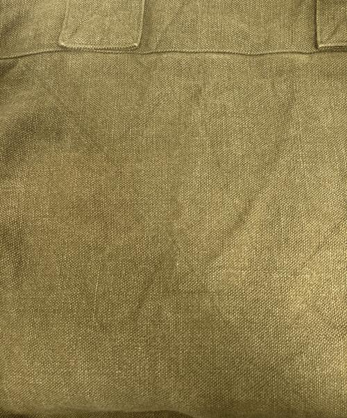CHARVET EDITIONS（シャルベ エディション）CHARVET EDITIONS (シャルベ エディション) リネントートバッグ オリーブの古着・服飾アイテム