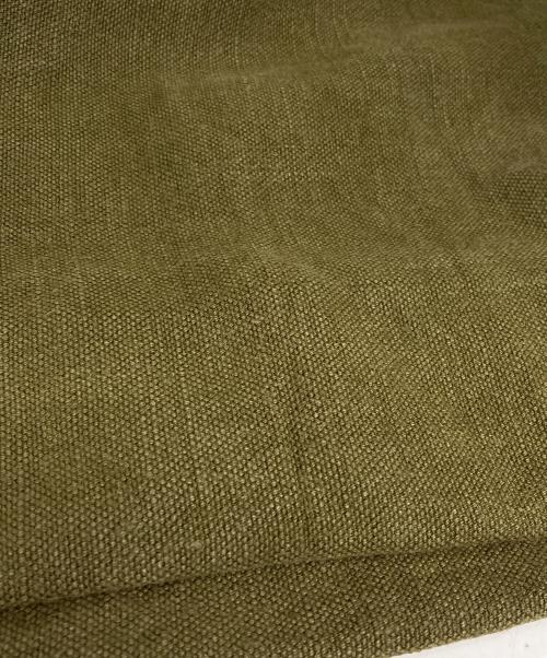 CHARVET EDITIONS（シャルベ エディション）CHARVET EDITIONS (シャルベ エディション) リネントートバッグ オリーブの古着・服飾アイテム