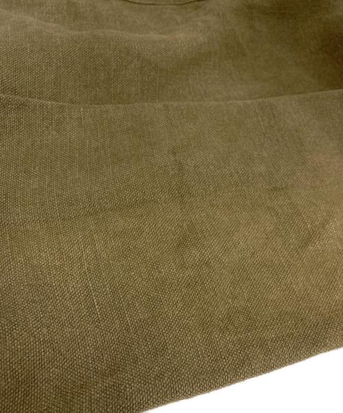 CHARVET EDITIONS（シャルベ エディション）CHARVET EDITIONS (シャルベ エディション) リネントートバッグ オリーブの古着・服飾アイテム