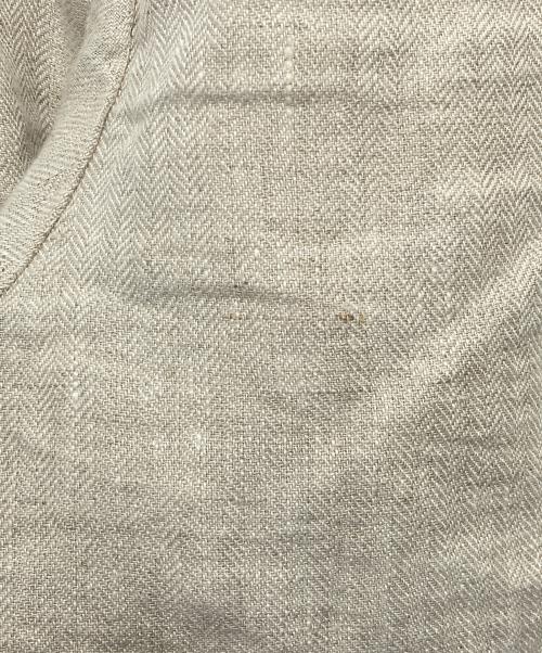 Spick and Span（スピック＆スパン）Spick and Span (スピック＆スパン) リネンエアリージャケット ベージュ サイズ:36の古着・服飾アイテム