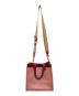 中古・古着 COACH (コーチ) 2WAYバッグ  Field Tote ピンク：8000円