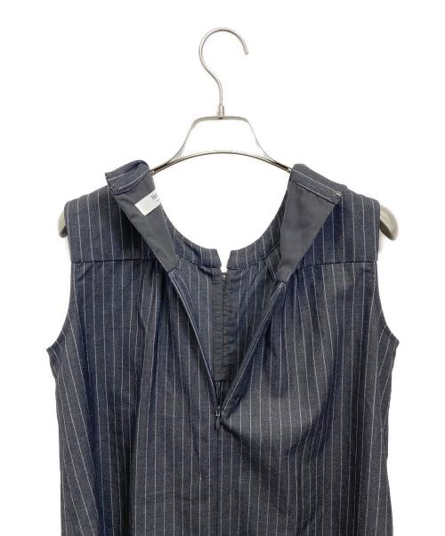 HER LIP TO（ハーリップトゥ）HER LIP TO (ハーリップトゥ) Fleurine Ruffle Blouse グレー サイズ:Mの古着・服飾アイテム
