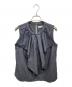 HER LIP TO（ハーリップトゥ）の古着「Fleurine Ruffle Blouse」｜グレー