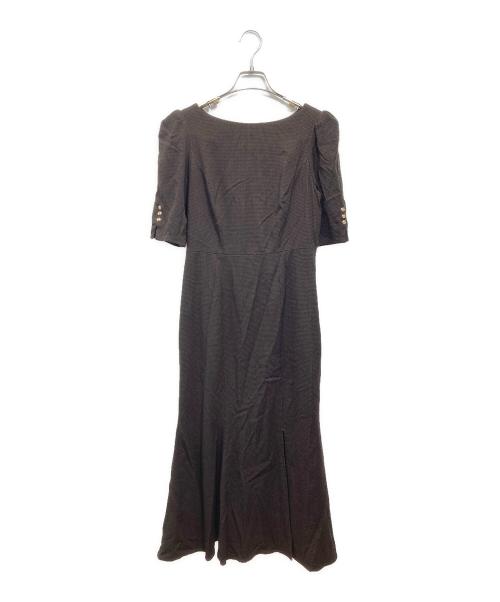 HER LIP TO（ハーリップトゥ）Her lip to (ハーリップトゥ) ワンピース ブラウン サイズ:Mの古着・服飾アイテム