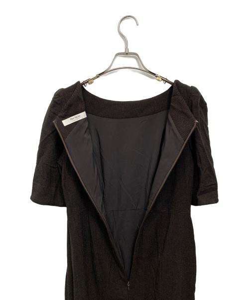 HER LIP TO（ハーリップトゥ）Her lip to (ハーリップトゥ) ワンピース ブラウン サイズ:Mの古着・服飾アイテム