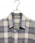 AURALEE (オーラリー) SUPER LIGHT WOOL CHECK SHIRT アイボリー サイズ:3：30000円