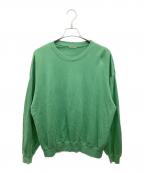 AURALEEオーラリー）の古着「SUPER HIGH GAUGE SWEAT」｜グリーン