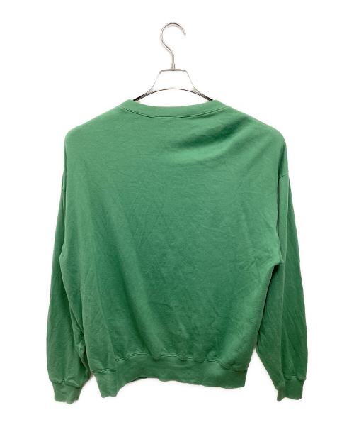 AURALEE（オーラリー）AURALEE (オーラリー) SUPER HIGH GAUGE SWEAT グリーン サイズ:3の古着・服飾アイテム