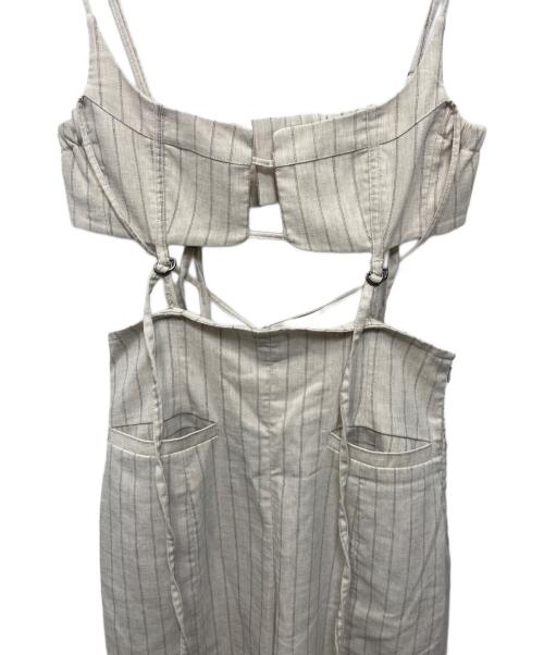 MAISON SPECIAL（メゾンスペシャル）MAISON SPECIAL (メゾンスペシャル) サロペット アイボリー サイズ:36の古着・服飾アイテム