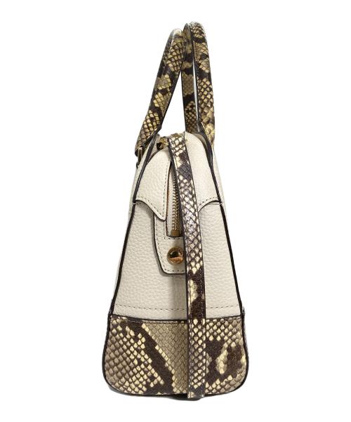 MICHAEL KORS（マイケルコース）MICHAEL KORS (マイケルコース) 2WAYバッグ アイボリーの古着・服飾アイテム