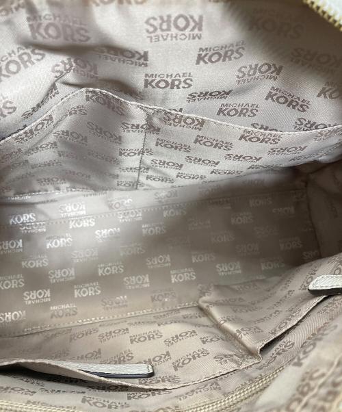 MICHAEL KORS（マイケルコース）MICHAEL KORS (マイケルコース) 2WAYバッグ アイボリーの古着・服飾アイテム