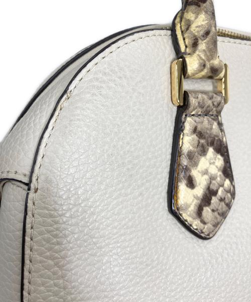MICHAEL KORS（マイケルコース）MICHAEL KORS (マイケルコース) 2WAYバッグ アイボリーの古着・服飾アイテム