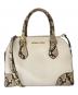 MICHAEL KORS（マイケルコース）の古着「2WAYバッグ」｜アイボリー
