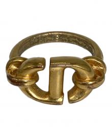 Dior（ディオール）の古着「CD NAVY RING」｜ゴールド