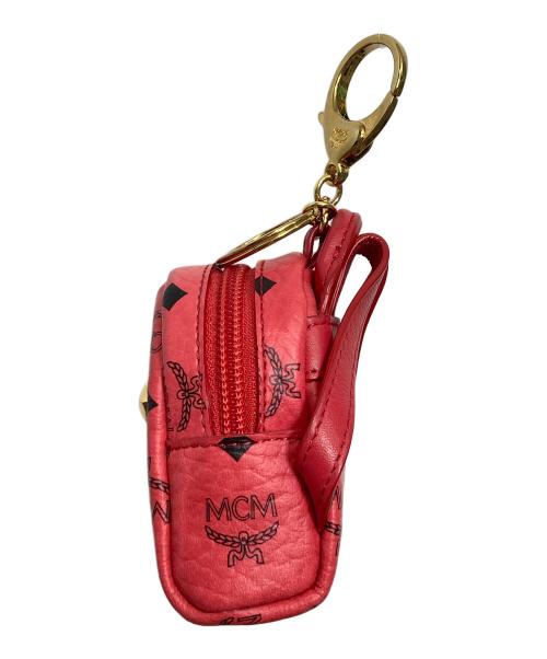 MCM（エムシーエム）MCM (エムシーエム) キーケース ピンクの古着・服飾アイテム