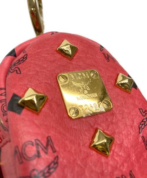 MCM（エムシーエム）MCM (エムシーエム) キーケース ピンクの古着・服飾アイテム