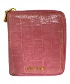 MIU MIUミュウミュウ）の古着「財布」｜ピンク