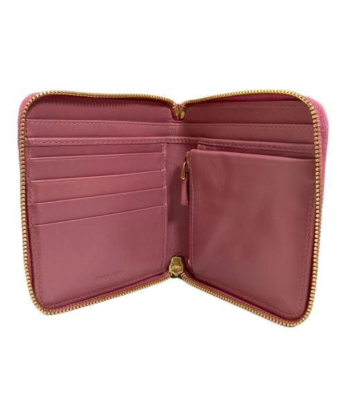 MIU MIU（ミュウミュウ）MIU MIU (ミュウミュウ) 財布 ピンクの古着・服飾アイテム