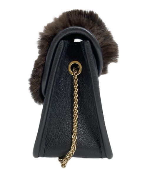 FURLA（フルラ）FURLA (フルラ) チェーンショルダーバッグ ブラックの古着・服飾アイテム