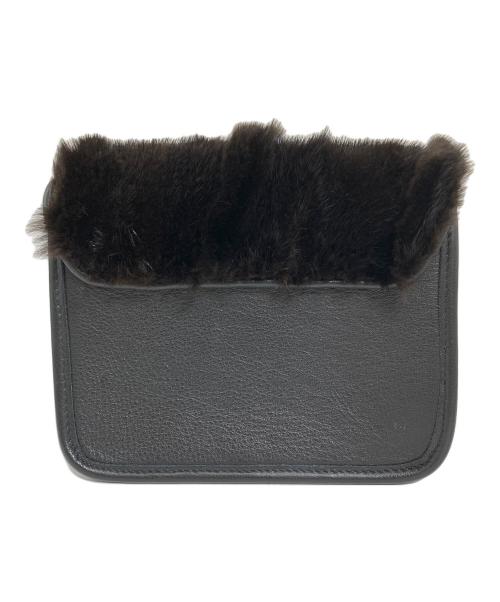 FURLA（フルラ）FURLA (フルラ) チェーンショルダーバッグ ブラックの古着・服飾アイテム