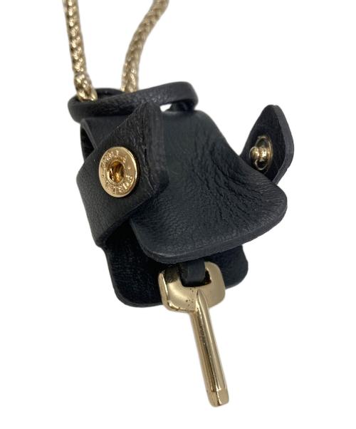 FURLA（フルラ）FURLA (フルラ) チェーンショルダーバッグ ブラックの古着・服飾アイテム