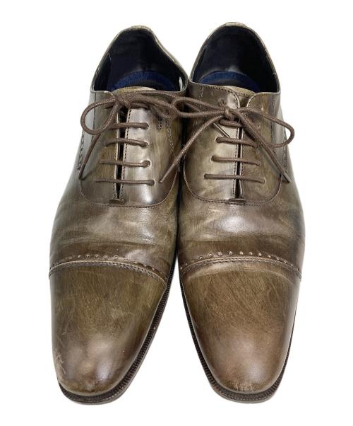 LANVIN COLLECTION（ランバンコレクション）LANVIN COLLECTION (ランバンコレクション) レザーシューズ オリーブ サイズ:25の古着・服飾アイテム