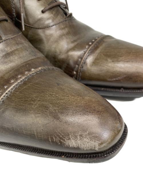 LANVIN COLLECTION（ランバンコレクション）LANVIN COLLECTION (ランバンコレクション) レザーシューズ オリーブ サイズ:25の古着・服飾アイテム