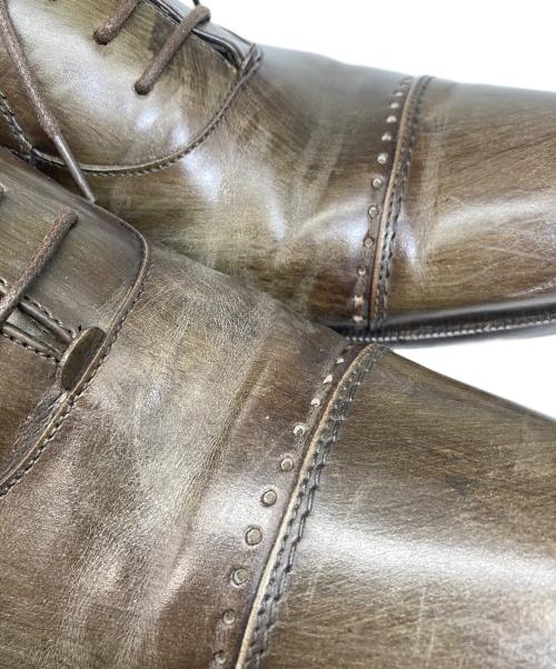 LANVIN COLLECTION（ランバンコレクション）LANVIN COLLECTION (ランバンコレクション) レザーシューズ オリーブ サイズ:25の古着・服飾アイテム