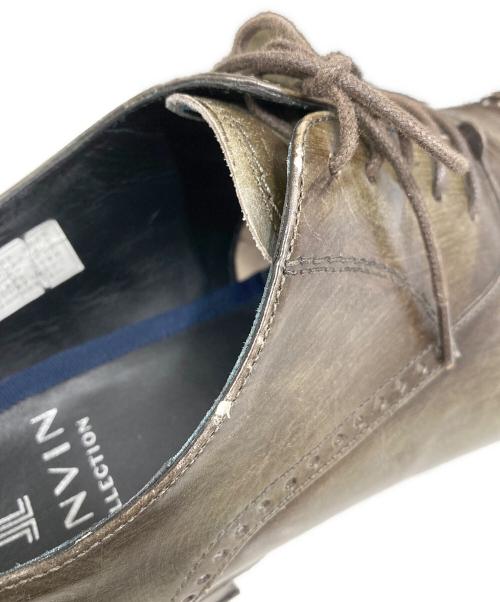 LANVIN COLLECTION（ランバンコレクション）LANVIN COLLECTION (ランバンコレクション) レザーシューズ オリーブ サイズ:25の古着・服飾アイテム