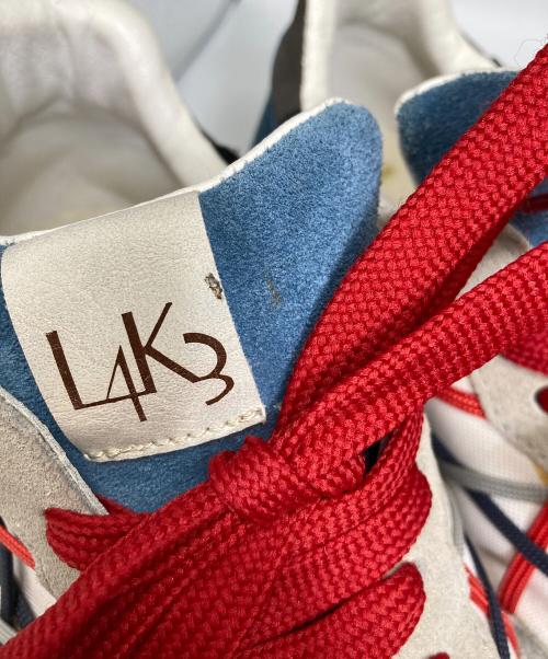 L4K3（レイク）L4K3 (レイク) スニーカー ホワイト サイズ:42の古着・服飾アイテム