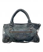 BALENCIAGAバレンシアガ）の古着「ザ ファースト 2wayバッグ」｜ネイビー