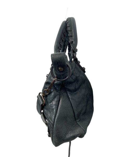 BALENCIAGA（バレンシアガ）BALENCIAGA (バレンシアガ) ザ ファースト 2wayバッグ ネイビーの古着・服飾アイテム