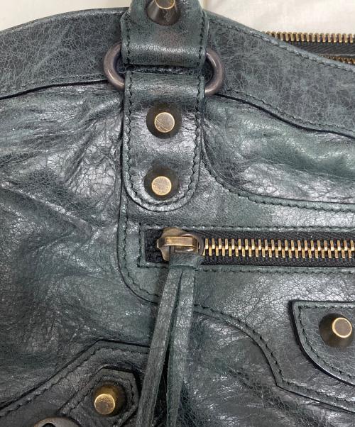 BALENCIAGA（バレンシアガ）BALENCIAGA (バレンシアガ) ザ ファースト 2wayバッグ ネイビーの古着・服飾アイテム