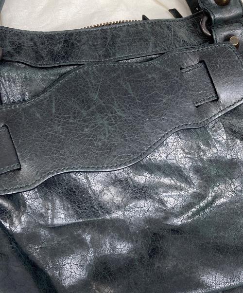 BALENCIAGA（バレンシアガ）BALENCIAGA (バレンシアガ) ザ ファースト 2wayバッグ ネイビーの古着・服飾アイテム