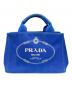 PRADA（プラダ）の古着「カナパミニトートバッグ」｜ブルー