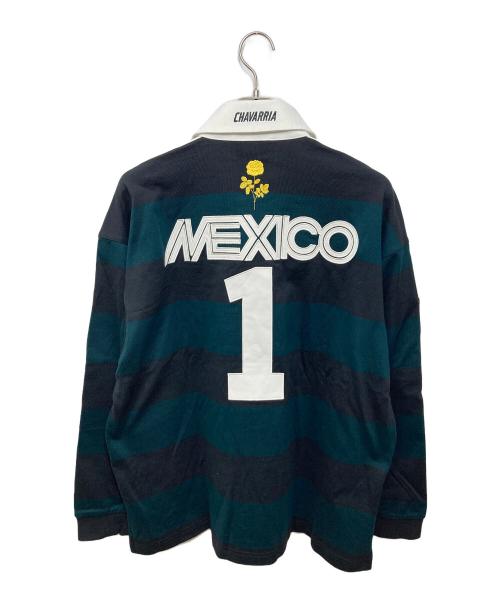 adidas（アディダス）adidas (アディダス) WC PORTERO RUGBY LONGSLEEVE グリーン サイズ:XSの古着・服飾アイテム