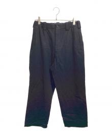 Y's for men（ワイズフォーメン）の古着「ウールパンツ」｜ブラック
