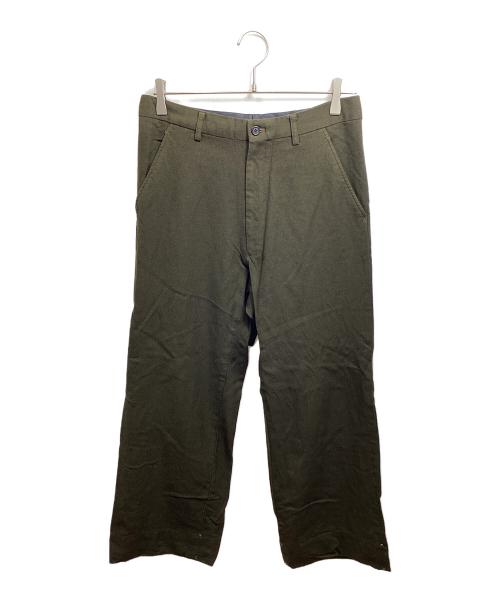 Y's for men（ワイズフォーメン）Y's for men (ワイズフォーメン) ウールパンツ グリーン サイズ:Mの古着・服飾アイテム