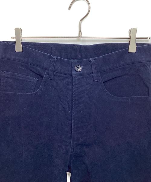 Y's for men（ワイズフォーメン）Y's for men (ワイズフォーメン) モールスキン5ポケットパンツ ネイビー サイズ:2の古着・服飾アイテム