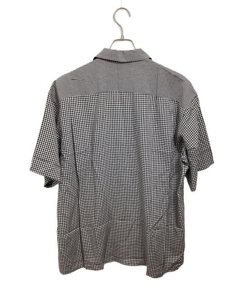 Y's for men（ワイズフォーメン）Y's for men (ワイズフォーメン) ギンガムチェック半袖シャツ ブラック サイズ:表記なしの古着・服飾アイテム