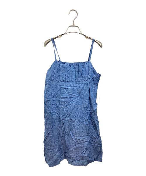 Hysteric Glamour（ヒステリックグラマー）Hysteric Glamour (ヒステリックグラマー) BEAR FLOWERジャカード キャミソールワンピース スカイブルー サイズ:M 未使用品の古着・服飾アイテム