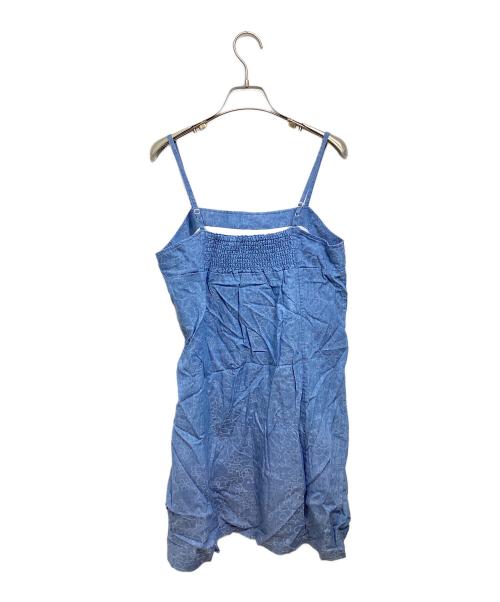 Hysteric Glamour（ヒステリックグラマー）Hysteric Glamour (ヒステリックグラマー) BEAR FLOWERジャカード キャミソールワンピース スカイブルー サイズ:M 未使用品の古着・服飾アイテム